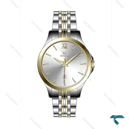 ساعت انزو EC-614TEL کلاسیک زنانه دورنگ طلایی Enzo-8098-L