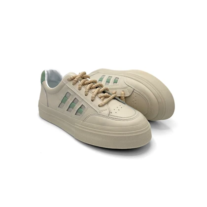 کفش اسپرت زنانه مدل sneaker - 0068_Creamy