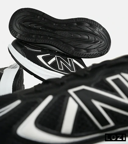 کفش کتانی مردانه و زنانه مشکی سفید NEW BALANCE
