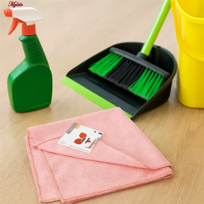 دستمال نظافت خانه و آشپزخانه میکروفایبر ماییلدا مدل 5319 بسته 8 عددی