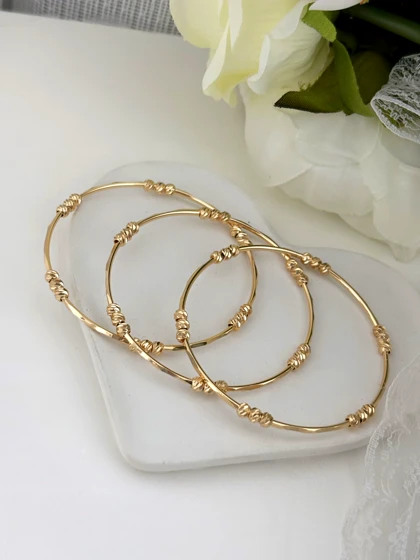 النگو البرنادو طرح طلا زنانه 919