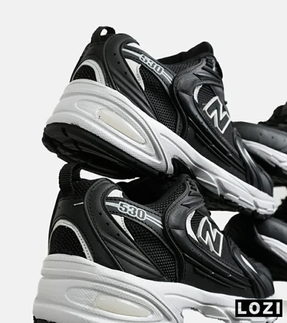 کفش کتانی مردانه و زنانه مشکی NEW BALANCE 530