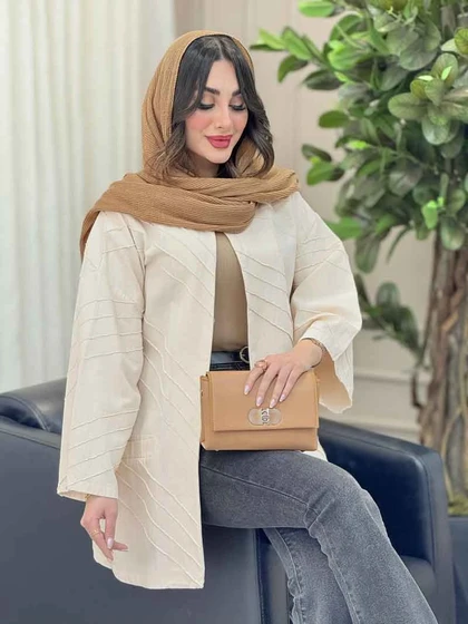 مانتو برش‌دار بغل چاک