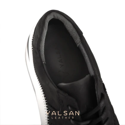 کفش روزمره مردانه چرم یلسان مدل فریان کد 580-GN