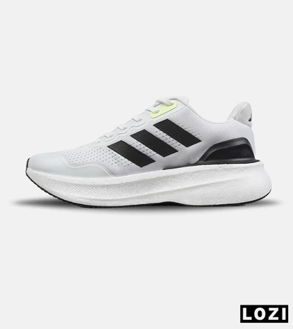 کفش رانینگ آدیداس گلکسی 7 سفید مشکی مدل 9158 کتانی Adidas Galaxy 7