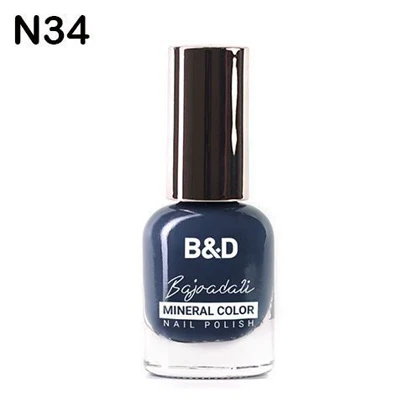 لاک ناخن بی اند دی B&D ساده سری N