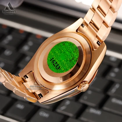 ساعت رولکس اسکای دولر تمام مسی رنگ Rolex Sky Dweller RB1