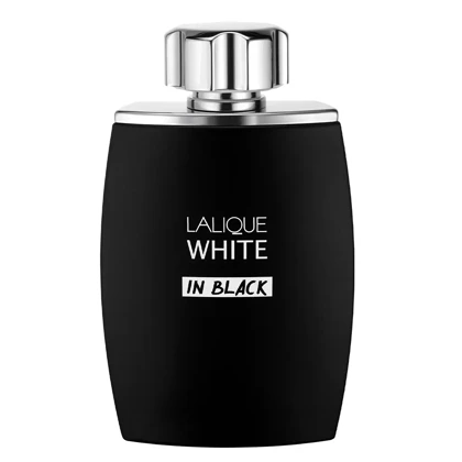 ادوپرفیوم مردانه لالیک مدل White in Black حجم 125 میلی لیتر