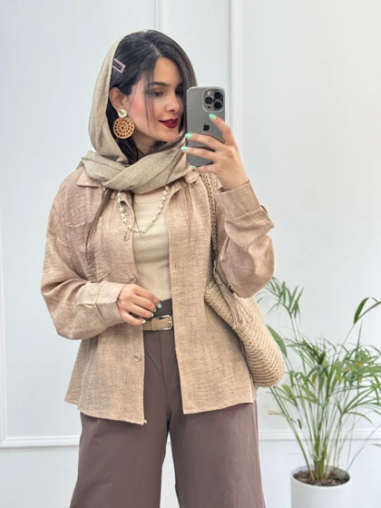 مانتو شومیزی ترمه