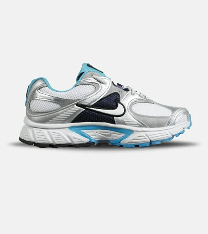 کفش کتانی مردانه و زنانه سفید نقره ای سرمه ای نایک NIKE v5 RNR مدل 7331