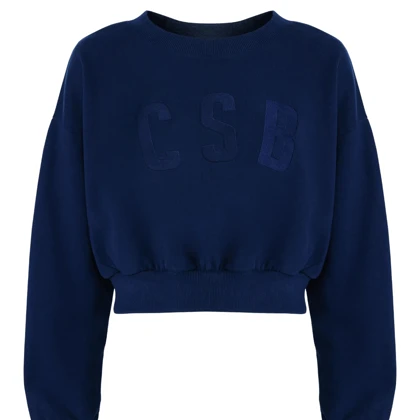 کراپ دورس زنانه سی اس بی CSB مدل Crew Neck