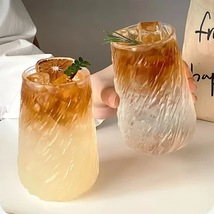 لیوان پیرکس استوانه شیاردار /pa81