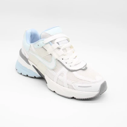 کتانی نایک V2K سفید آبی کد 6195