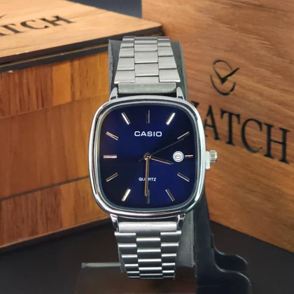 ساعت مچی مردانه کاسیو اولدمانی Casio A963 تاریخ دار با موتور کوارتز کد 1