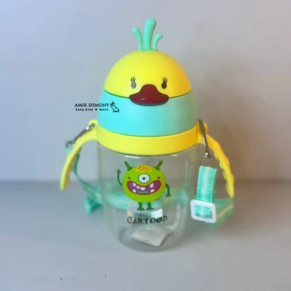 لیوان آبمیوه خوری دسته دار طرح پنگوئن