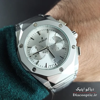 ساعت مچی مردانه برند هابلوت مدل Do1242 استیل