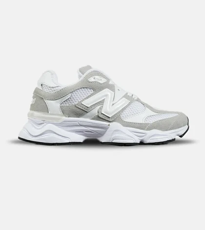 کفش کتانی مردانه و زنانه سفید طوسی NEW BALANCE 9060 مدل 7229