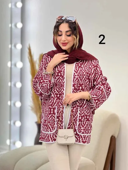 مانتو طرح سنتی آذر