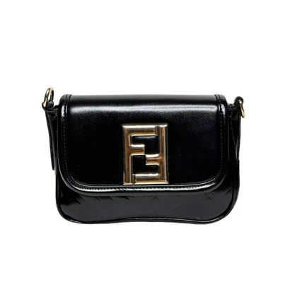 کیف دستی و دوشی زنانه مدل فندی FENDI رنگ مشکی