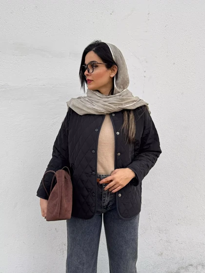 کاپشن زنانه آستردار خاص