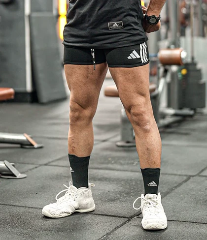 شلوارک طرح ADIDAS کوتاه مشکی N