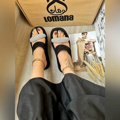 اسلیپر 2 بند نگینی _ 1365