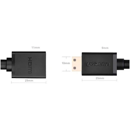 کابل تبدیل مینی HDMI به HDMI ماده یوگرین UGREEN مدل 20137