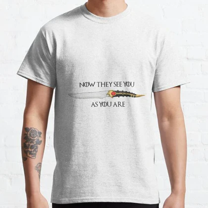 تیشرت house of the dragon طرح Now They See You As You Are Classic T-Shirt کد 194933