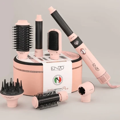 ست استایلر و سشوار حرفه‌ای انزو Enzo Professional Air Control Complete Long مدل EN-4133PRO