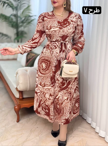 پیراهن حریر پانیذ 2806