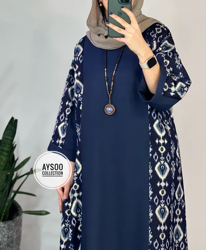 پیراهن مانتویی شیدا