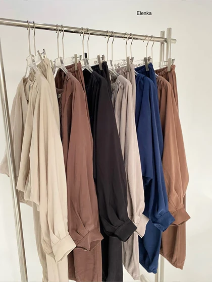 ست بامبر و شلوار النکا - Elenka - 320
