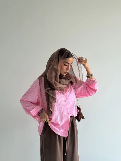 شومیز راه راه کریشه