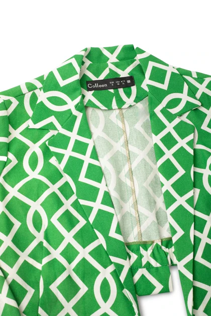 بلوز لینن طرحدار - 3113