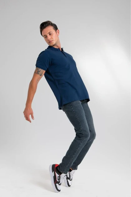 تیشرت یقه پولو مردانه hlt-jeans