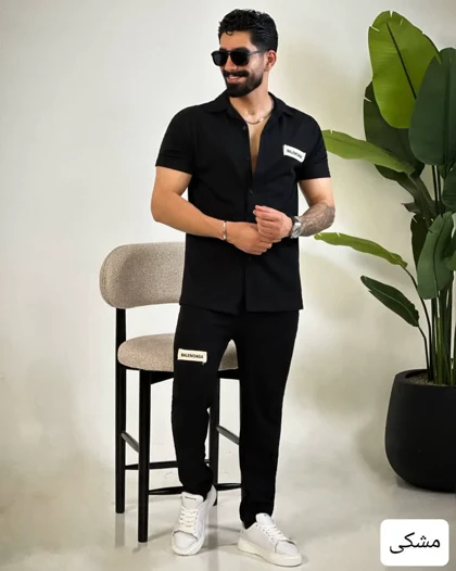 ست پیراهن وشلوار تندیس_کد4433