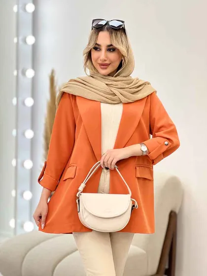 مانتو دو جیب آستین پاگن