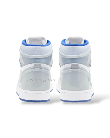 کتانی ویتنامی نایک ایر جردن وان ساق‌دار ریسر بلو Nike Air Jordan 1 High Zoom Racer Blue