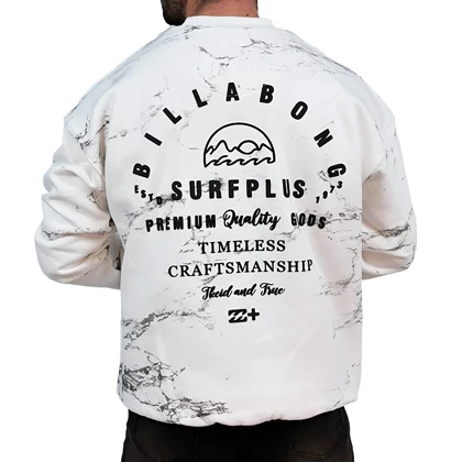 دورس مردانه سفید سه نخ طرح چاپ برجسته