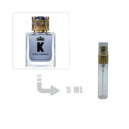 دکانت عطر ادکلن دولچه گابانا کی مردانه-کینگ ادوپرفیوم 5 میل اصلی Dolce Gabbana K EDP for Men 5ml