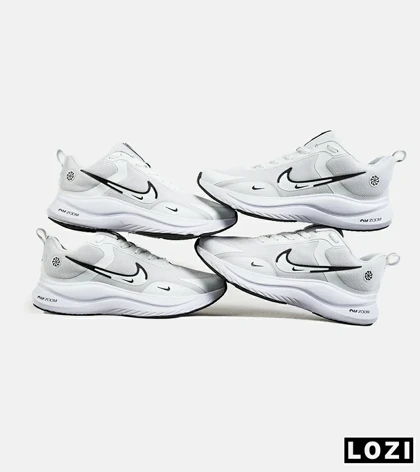 کفش کتانی مردانه و زنانه سفید مشکی NIKE Lebron 22 Guide V.02 مدل 7254