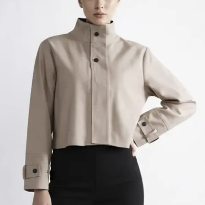 شومیز پشمی ظریف پیرامید