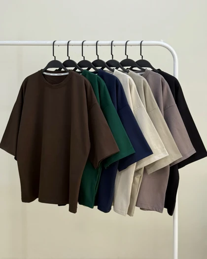 ست تیشرت و شلوارگلکسی قواره دار