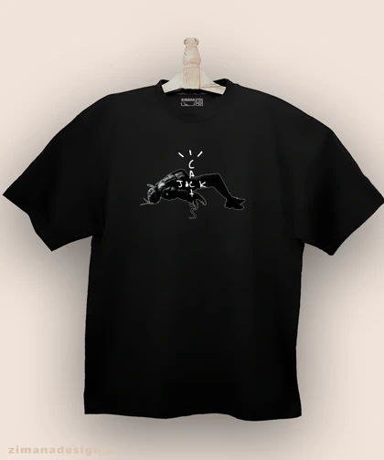 تیشرت لش مردانه و زنانه طرح تراویس اسکات کد 940