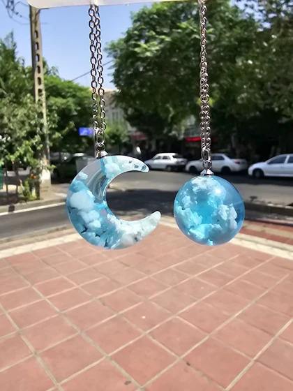 گردنبند ماه کامل و حلال