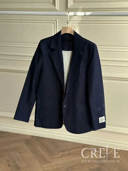 کت لینن پشت هشت