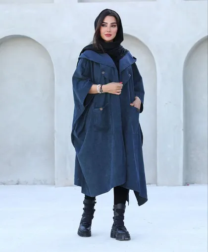 مانتو پاییزه طرح الیزا کد 77525