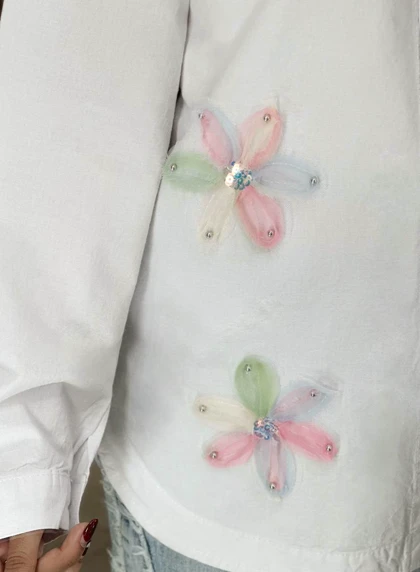 2090-کت کتان شکوفه