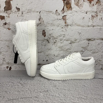 نایک ایر جردن 1 سفید (Nike Air Jordan 1 Low White) کد 2332