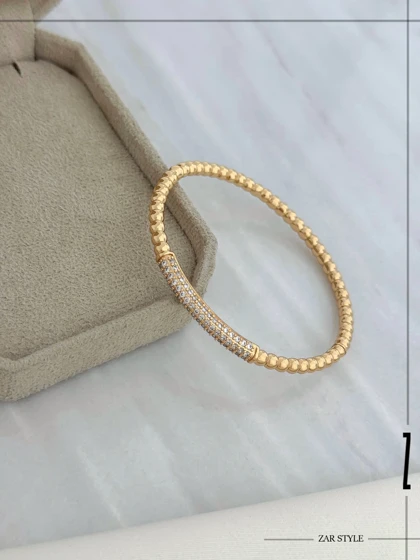 دستبند گوارسه نگین‌دار